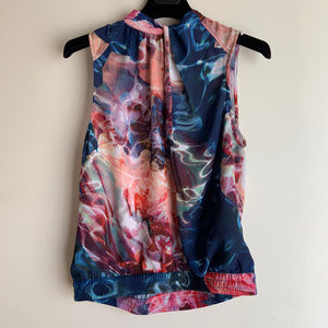 Multicolored Two Piece Tank Top & Pants Set